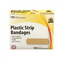 Wasip F1572760 - Plastic Strip Bandage, Large, 7.5 x 2.5cm, 100/Box