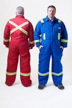 White Bear WCIUSRED-2XL - RED WINTER COVERALLS - 2X-LARGE