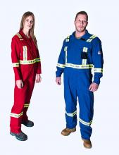 White Bear NOM6RED-TALL-XS-34T - RED COVERALLS (NOMEX) - X-SMALL