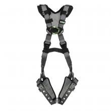 MSA Safety 10194892 - V-FIT Harness, Extra Small, Back & Chest D-Rings, Tongue Buckle Leg Straps, Shou