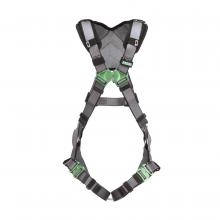 MSA Safety 10194672 - V-FIT Harness, Super Extra Large, Back D-Ring, Quick-Connect Leg Straps, Shoulde
