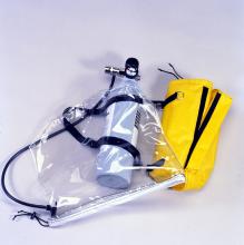 MSA Safety 10008292 - TransAire 5 Escape Respirator complete (includes aluminum cylinder, carrier, hoo