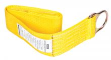 MSA Safety 505282 - Anchorage Connector Strap, Yellow Nylon, Single D-ring,  5'