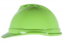 MSA Safety 10035212 - CAP,V-GD 500,VENTED,4PT RAT,LIME GRN