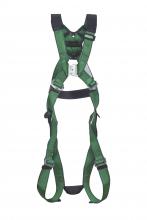 MSA Safety 10207732 - V-FORM Harness, Super Extra Large, Back D-Ring, Qwik-Fit Leg StrapsQuick Connect