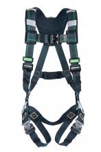 MSA Safety 10155823 - EVOTECH Arc Flash Harness, BACK & HIP STEEL D-rings, Qwik-Fit leg straps, Should