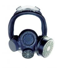 MSA Safety 813860 - Advantage 1000 Riot Control Gas Mask, complete with canister, nosecup, and ident