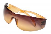 MSA Safety 10106386 - Yellow Jacketâ„¢ Spectacles, Amber, Low Light