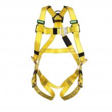 MSA Safety 10155871 - Gravity COATED WEB Harness, Vest-Type, BACK D-ring, Tongue Buckle leg straps, St