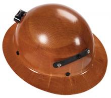 MSA Safety 460389 - Skullgard Protective Hat Natural Tan - w/ Staz-On Suspension, lamp bracket and c