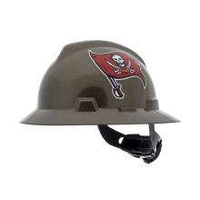 MSA Safety 10194812 - NFL V-Gard Full Brim Hard Hat, Tampa Bay Buccaneers