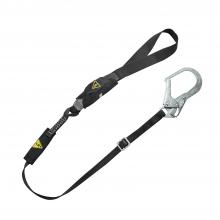 MSA Safety 10199059 - V-Series utility single-leg adjustable energy absorbing lanyard, 6',36CL large s