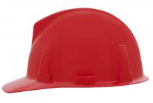 MSA Safety 804396 - Topgard Slotted Cap, Bright Orange, w/Fas-Trac III Suspension