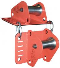 MSA Safety SPPRL4000 - SuretyMan Edge Roller, aluminum, weight: 2.8 lb (1.3 kg) - [two required]