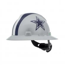 MSA Safety 10194750 - NFL V-Gard Full Brim Hard Hat, Dallas Cowboys
