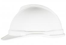 MSA Safety 10034097 - V-Gard 500 Cap, White Non-Vented, 6-Point Fas-Trac III