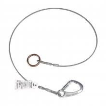 MSA Safety 10073847 - Anchorage Connector Extension, 5' Cable, FP5K snaphook & O-Ring
