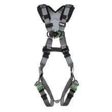 MSA Safety 10194657 - V-FIT Harness, Extra Large, Back & Chest D-Rings, Quick-Connect Leg Straps, Shou