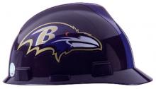 MSA Safety 818386 - NFL V-Gard Protective Caps, Baltimore Ravens