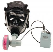 MSA Safety 10095193 - Advantage 4100 PAPR, w/Facepiece Small - Black, Silicone with Rubber Harness