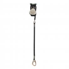 MSA Safety 63072-00A - V-EDGE, Leading Edge Cable SRL, 9ft, (2.7m), Single Leg, Tieback, FP5K Snaphook,