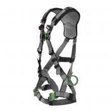 MSA Safety 10194863 - V-FIT Harness, Extra Small, Back, Chest & Hip D-Rings, Quick-Connect Leg Straps,