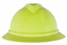 MSA Safety 10168461 - V-Gard 500 Hat, Hi-Viz Yellow-Green Vented, 6-Point Fas-Trac III
