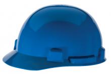 MSA Safety 10084079 - SmoothDome Protective Cap, Blue, 6-Point Fas-Trac III