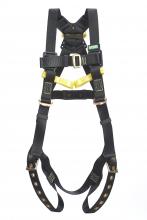 MSA Safety 10162691 - Workman Arc Flash Vest-Style Harness, BACK WEB Loop, Tongue Buckle leg straps, B