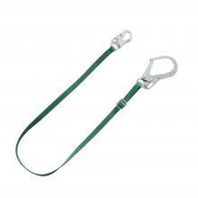 MSA Safety 10201455 - V-Series standard single-leg adjustable restraint lanyard, 6',36CL large snaphoo