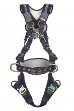 MSA Safety 10211343 - V-FLEX Harness, Construction, Standard, Back D-Ring, Chest D-Ring, Hip D-Rings,