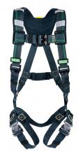 MSA Safety 10150147 - EVOTECH Arc Flash Harness, BACK WEB Loop, Quick-Connect leg straps, Shoulder Pad