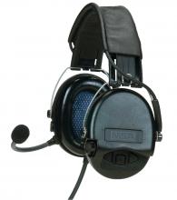 MSA Safety 10079965 - Supreme Pro Headset, Leather Headband, Single Comm, Electret RMIC