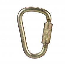 MSA Safety 10089207 - Steel Carabiner, 1" Gate Opening, Auto-Locking, ANSI Z359.12