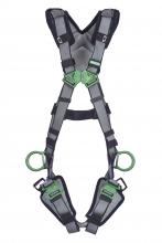 MSA Safety 10194960 - V-FIT Harness, Extra Small, Back & Hip D-Rings, Quick-Connect Leg Straps, Should