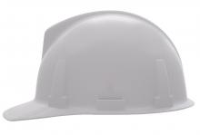 MSA Safety 475385 - Topgard Slotted Cap, White, w/Fas-Trac III Suspension