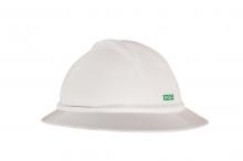 MSA Safety 10168521 - V-Gard 500 Hat, White Non-Vented, 4-Point Fas-Trac III