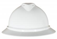 MSA Safety 10167911 - V-Gard 500 Hat, White Vented, 4-Point Fas-Trac III