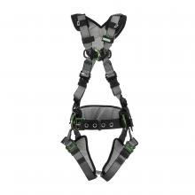 MSA Safety 10195164 - V-FIT Construction Harness, Extra Small, Back & Hip D-Rings, Quick-Connect Leg S