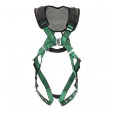 MSA Safety 10206092 - V-FORM+ Harness, Extra Small, Back & Chest D-Rings, Tongue Buckle Leg Straps